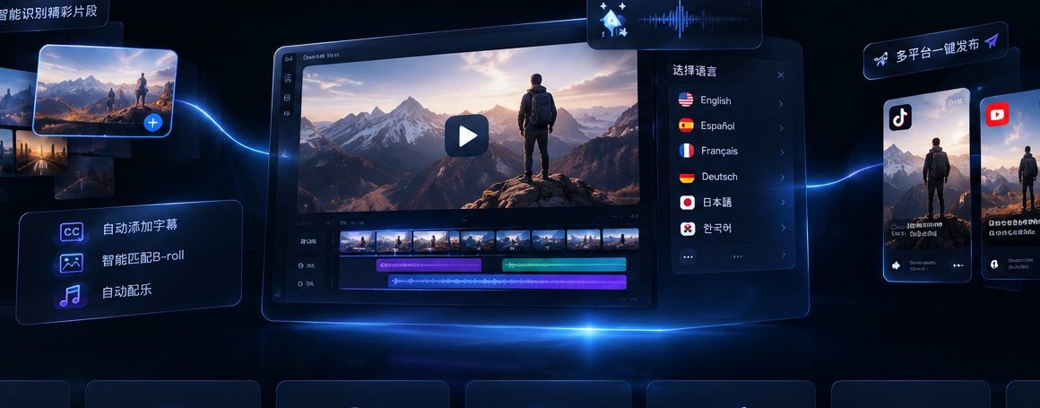 AI 视频编辑器